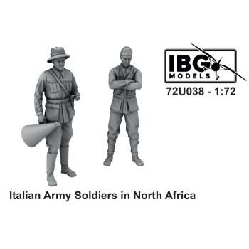 ITALIAN ARMY SOLDIERS IN AFRICA (2 FIGURES)